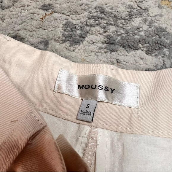 MOUSSY Tan Tailored High Waisted Shorts Women Size Small‎ - Picture 4 of 9